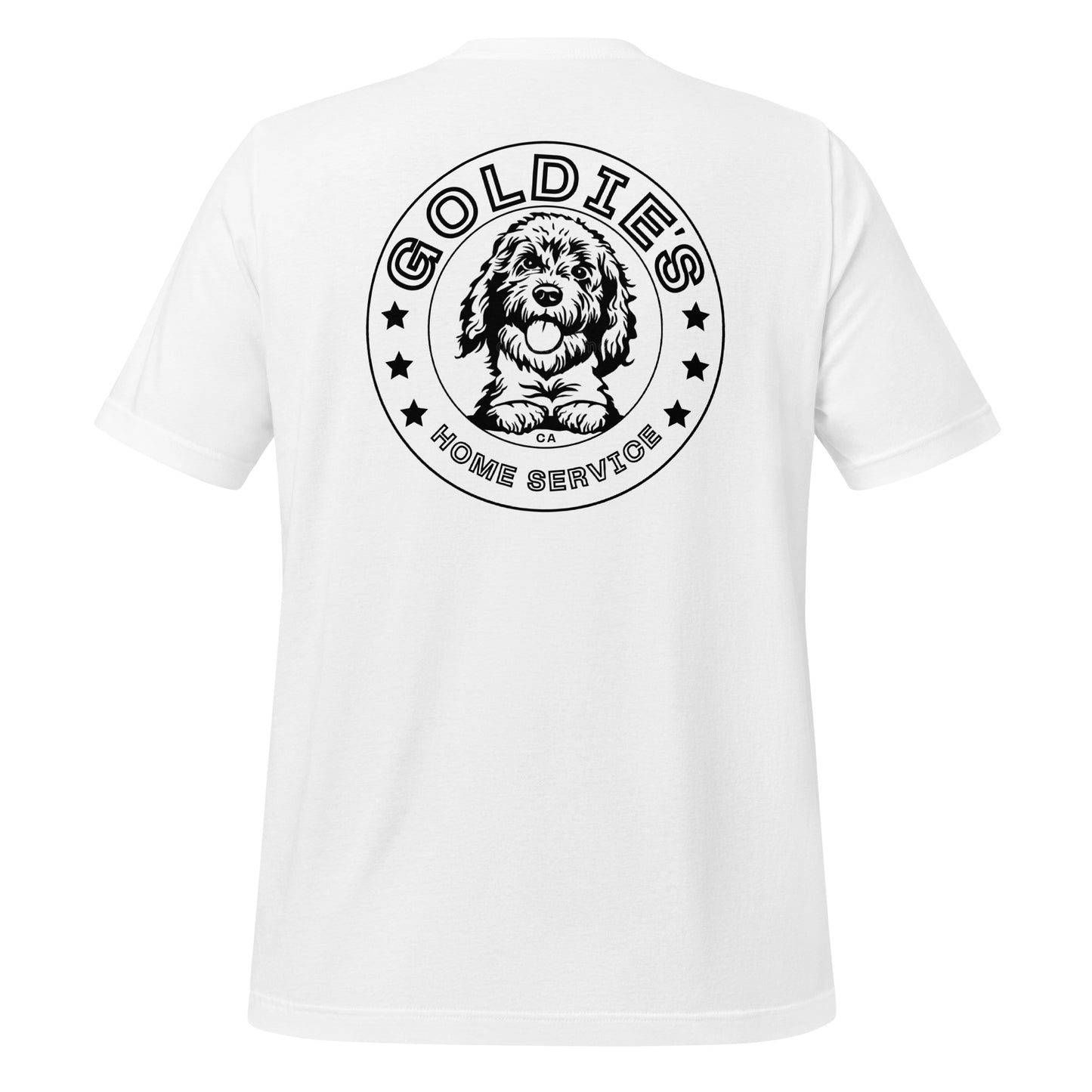 Tshirt | Goldie's Home Service - Big Back | Unisex